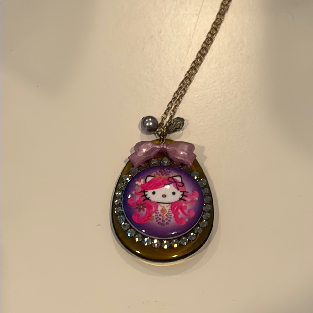 Tarina Tarantino Hello Kitty Necklace - Gem